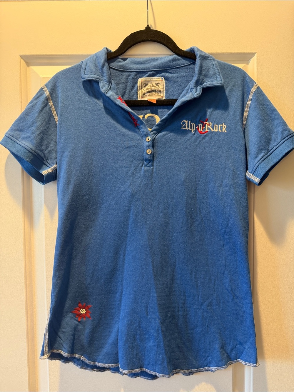 RARE Alp N Rock Blue Polo Shirt - Yacht Club